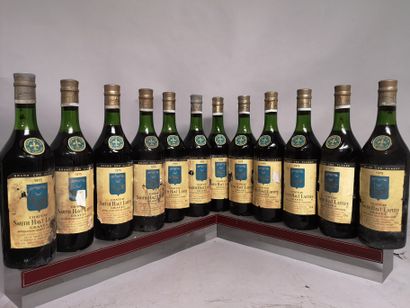 null 12 bouteilles Château SMITH HAUT LAFITTE - Grand Cru Classé de Graves 1975 

Étiquettes...