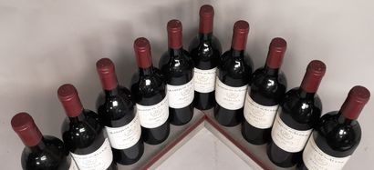 null 10 bottles MARQUIS D'AULNAY - Margaux - 1989
