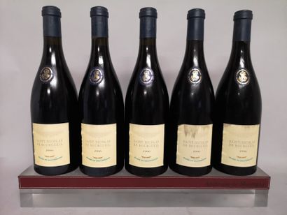 5 bouteilles SAINT NICOLAS de BOURGEUIL -...