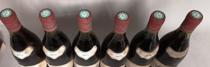 null 6 bottles POMMARD - QUINSON Fils 1974 

Labels slightly stained, 1 damaged....