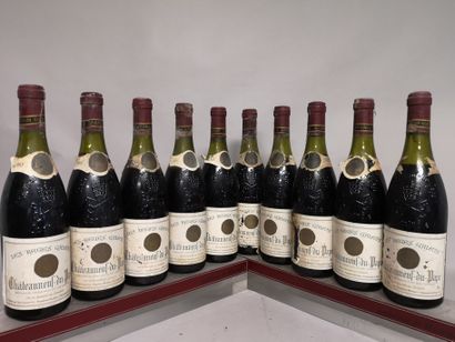 null 10 bouteilles CHATEAUNEUF DU PAPE "Les Reges Galets" - Domaine du VIEUX LAZARET...