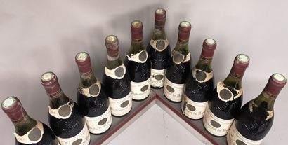 null 10 bouteilles CHATEAUNEUF DU PAPE "Les Reges Galets" - Domaine du VIEUX LAZARET...
