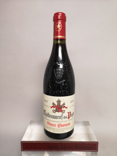 null 1 bouteille CHATEAUNEUF DU PAPE "Vieux Chemin" - Revoltier Fils - 2010
