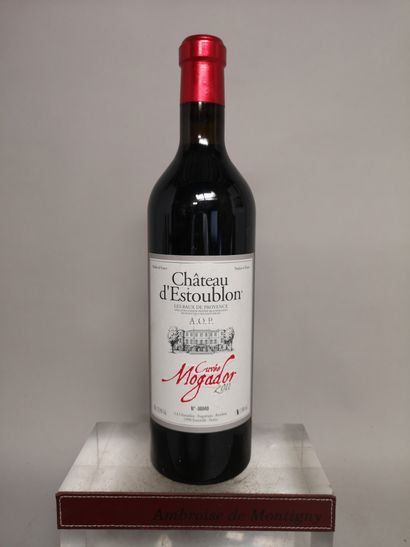 null 1 bouteille Château D'ESTOUBLON "Cuvée Mogador" - Baux de Provence - 2011