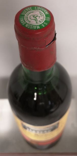 null 1 bouteille Château MONBOUSQUET - Saint Emilion Grand Cru Classé - 1975

Etiquette...