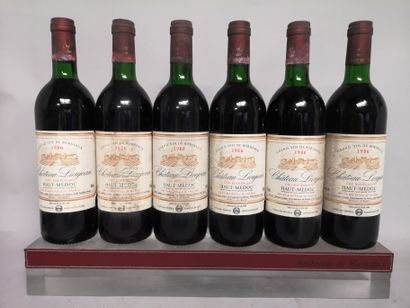 null 6 bottles Château LIEUJEAN - Haut Médoc - 1986

Slightly stained labels. 2 levels...