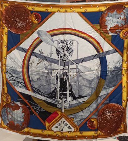 null Must of CARTIER

Silk scarf decorated with an aviator. 

87 x 87 cm 

In its...