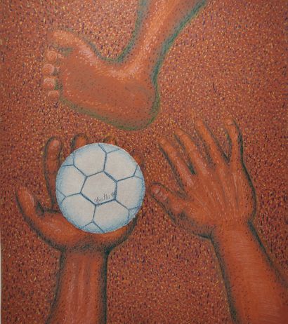 null Gontran Guanaes NETTO (1933)

Throwing, Brazil, 1998

Pastel on red paper. 

Signed...