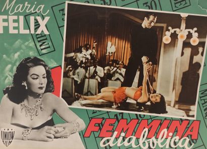 null Femina Diabolica - Maria Felix, ten posters, circa 1950. 

33 x 48 cm.

Small...
