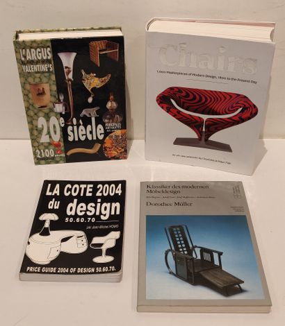 null Lot comprenant :

- Jean Miche Homo - La Cote du Design n° 8 - Edition 2019-2020

-...