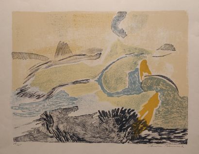 null Christine BOUMEESTER (1904-1971) 

Set including : 

- The wind, 1964, etching...