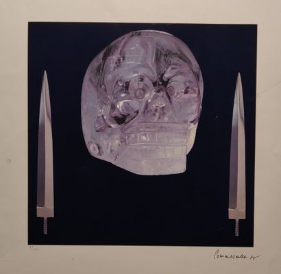 null Daniel POMMEREULLE (1937-2003)

The skull, 1975/77 (?)

Offset. 

Signed and...