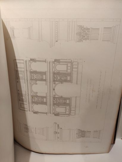 null Victor Calliat - Hôtel de Ville de Paris measured, drawn, engraved and published...
