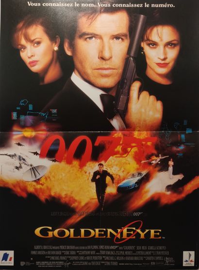 null JAMES BOND 

Set of three posters: 

- Golden Eye, 1995

- Casino Royal, 2006

-...