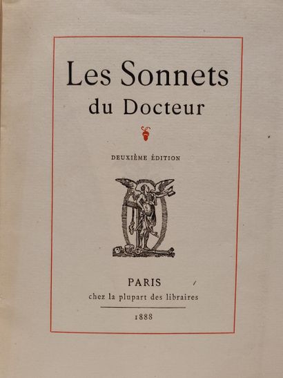 null Georges Camuset (Dr.) 1840-1885 - Les Sonnets du Docteur Paris : "chez la plupart...