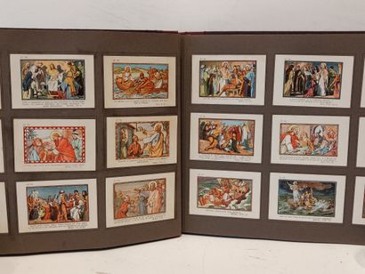 null Lot comprenant : 

- Œuvres complètes de Buffon - 27 planches lithographiées...