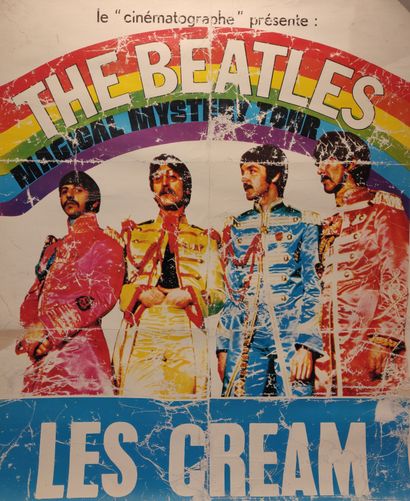 null THE BEATLES, Magical Mystery Tour, canvas poster. 

95 x 87 cm

Accidents.