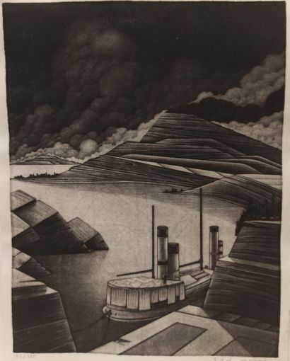 null Michel ESTEBE (1954)

Lot including approximately 75 engravings (including three...