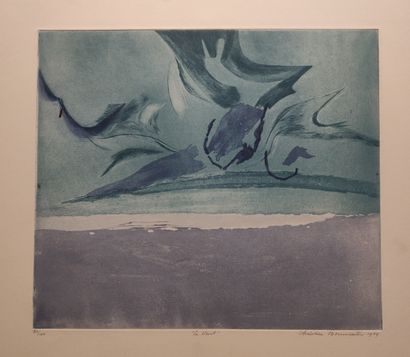 null Christine BOUMEESTER (1904-1971) 

Set including : 

- The wind, 1964, etching...