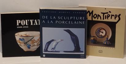 null Lot including three books: 

- Michel Souchon - Montières - 1987 - Editions...