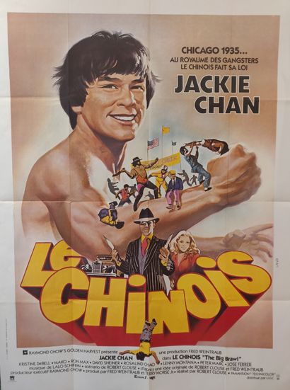 null Jackie CHAN, two film posters: 

- The Chinese, 1980, Yuen Woo-Ping director

-...