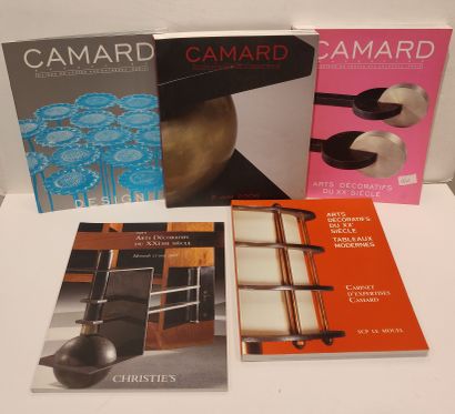 Lot of sales catalogs: 

- Cabinet d'Expertise...