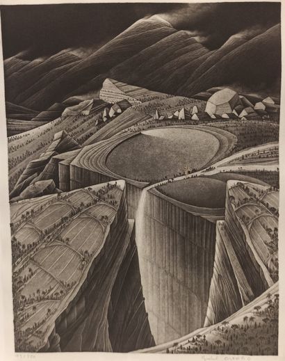 null Michel ESTEBE (1954)

Lot including approximately 75 engravings (including three...