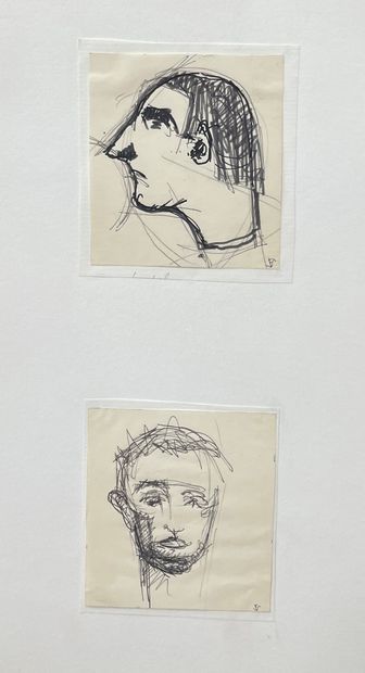 null Félix SCHIVO (1924-2006)

LOT OF SEVENTEEN SMALL DRAWINGS: VARIOUS SUBJECTS

Black...