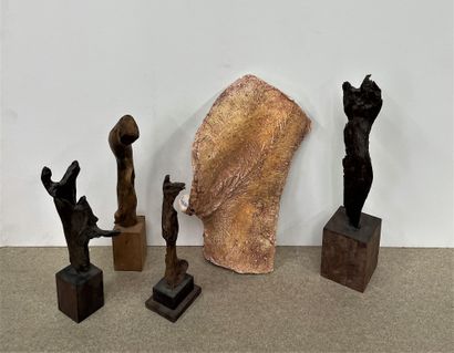 null Félix SCHIVO (1924-2006)

LOT OF WOOD AND ROOTS (PLINTHS OR NOT) AND REWORKED...