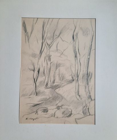 Richard MAGUET (1896-1940) 
Sans titre (Forêt...