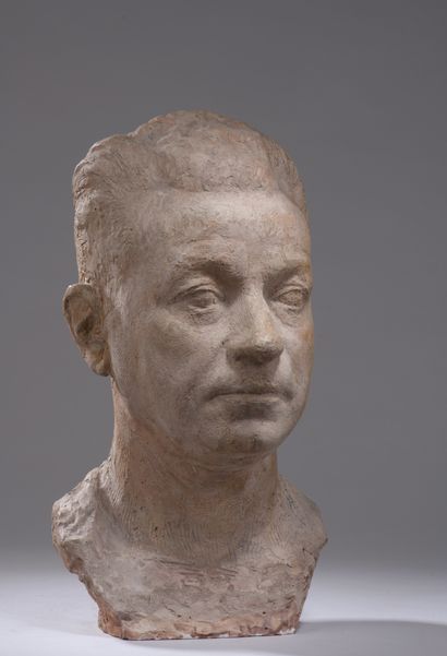 null Marcel DAMBOISE (1903-1992)

Head of Henri-Émile Martinet, 1940

Patinated plaster

Not...