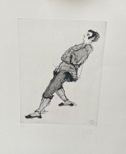 null Félix SCHIVO (1924-2006)

LOT OF ABOUT FORTY ENGRAVINGS FROM THE SUITE MIME...