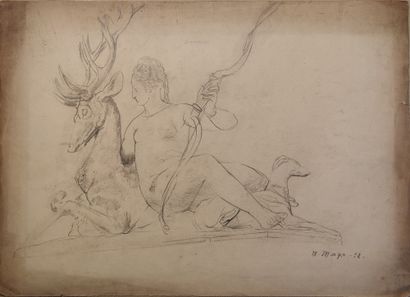 null Maurice MAZO (1901-1989)

Diana in the castle

1932

Pencil

Signed and dated...
