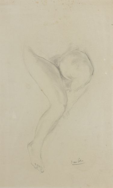 null Marcel DAMBOISE (1903-1992)

Lot of two drawings :



- STUDY OF LEGS

Plumb...