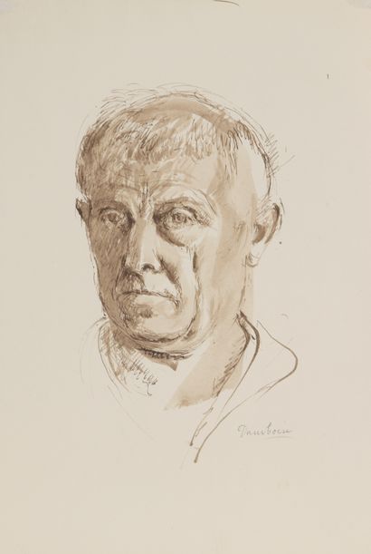 null Marcel DAMBOISE (1903-1992)

Lot of two drawings :



- PORTRAIT OF A YOUNG...