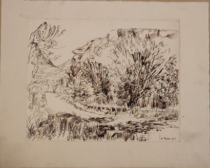 null Maurice MAZO (1901-1989)

Walk in the nature around the Maillane

1943

Pen

Signed...