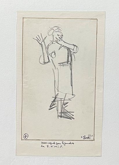 null Félix SCHIVO (1924-2006)

LOT OF SEVENTEEN SMALL DRAWINGS: VARIOUS SUBJECTS

Black...