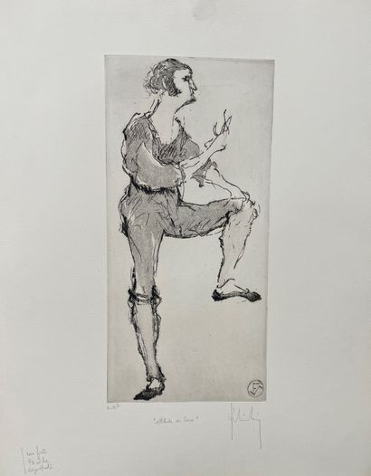 null Félix SCHIVO (1924-2006)

LOT OF TWENTY-ONE ENGRAVINGS FROM THE SUITE MIME MARCEAU...