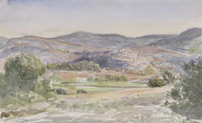 null Marcel DAMBOISE (1903-1992)

Lot of two watercolors :



- MAS DU LUBERON, 1968-1979

Signed...