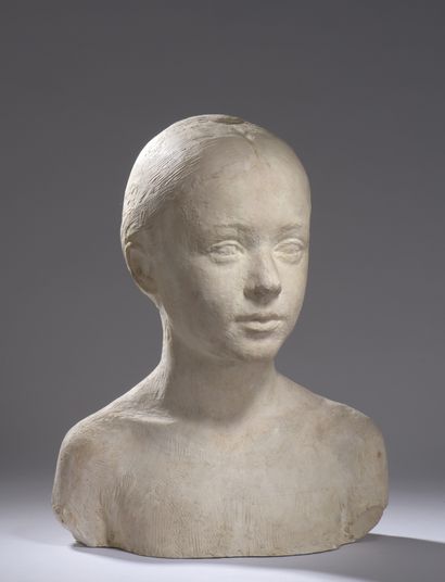 null Marcel DAMBOISE (1903-1992)

Bust of Claire, first version, 1980

Workshop plaster...
