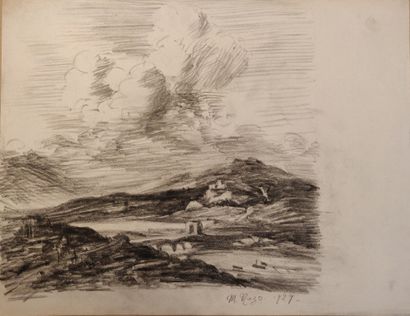 null Maurice MAZO (1901-1989)

Large landscape

1929

Conté pencil

Signed and dated...