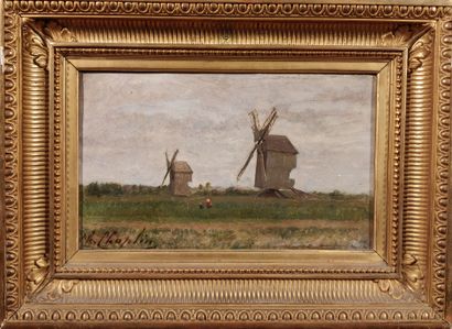 null Charles Josuah CHAPLIN (1825-1891)

Les moulins 

Huile sur toile. 

Signée...