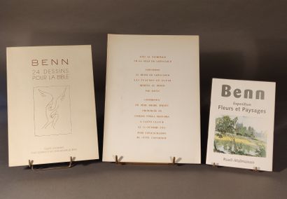 null Lot of four books: 

- BENN (1905-1989), 62 psalms and verses of the Bible....
