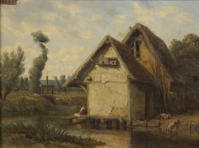 Alexandre SEGE (1818-1885)

Farm in Aumale,...