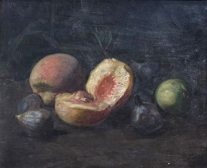 null Edmond MAIRE (1862-1914)

Pêches et figues

Huile sur panneau

Encadrée.

23,5...