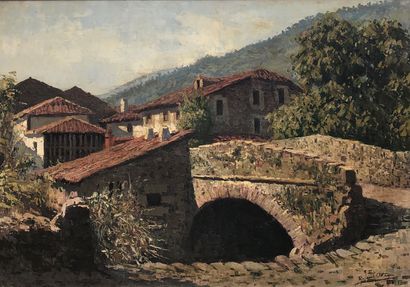 Raphaël ORTEGA (1932)

Vue de village au...