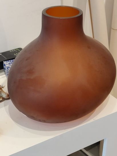 SALVIATI 
Pair of vases, model Fiesolani...