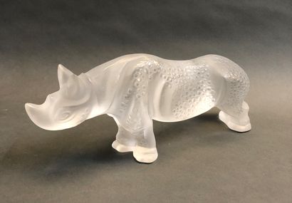 null LALIQUE FRANCE

Rhinocéros en cristal

Signé 

11 x 29 cm