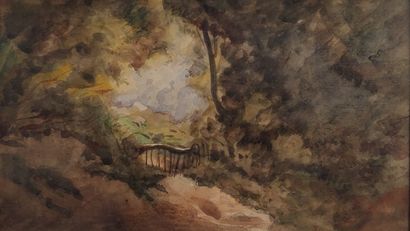 null Ecole française du XIXe siècle

Paysages, sous-bois, fermes 

Trois aquarelles...