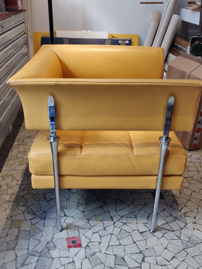 null Luca SCACCHETTI (1952-2015), pour POLTRONA FRAU

Deux fauteuils modèle Hydra-Castor...